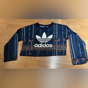 Rare Adidas cropped sweater